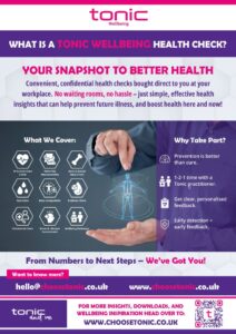 What Is A Tonic Wellbeing Health Check